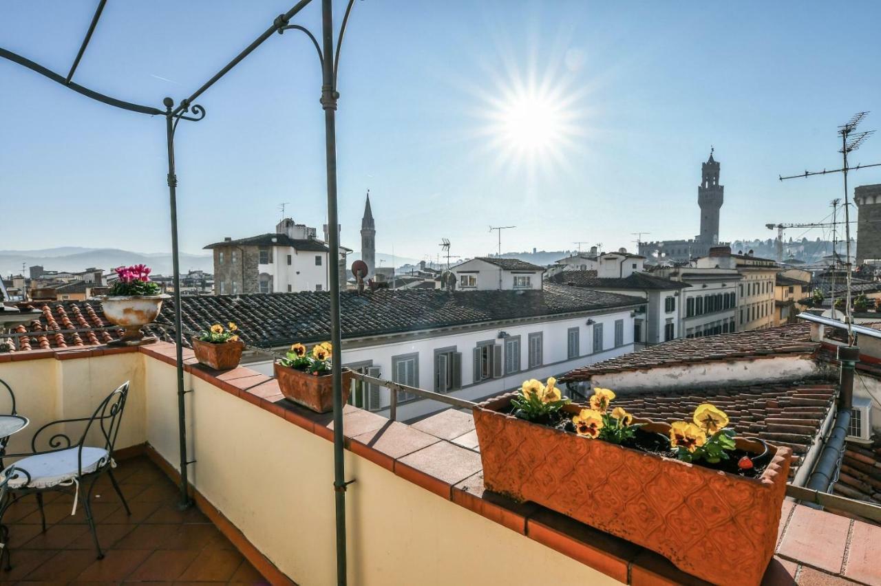 Appartement Romantic Terrace à Florence Extérieur photo