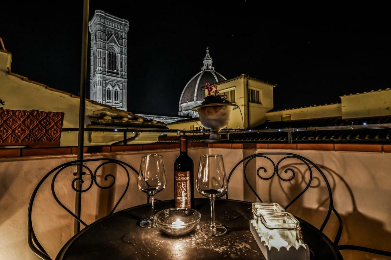 Appartement Romantic Terrace à Florence Extérieur photo